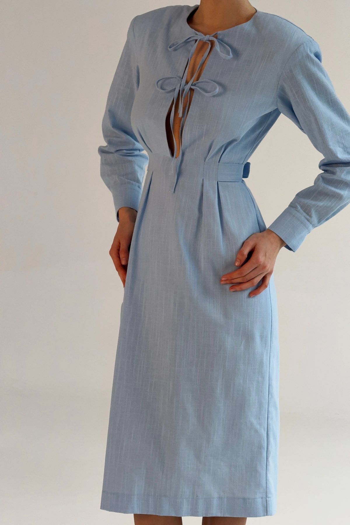 fine linen dresses Ella Linen Dress